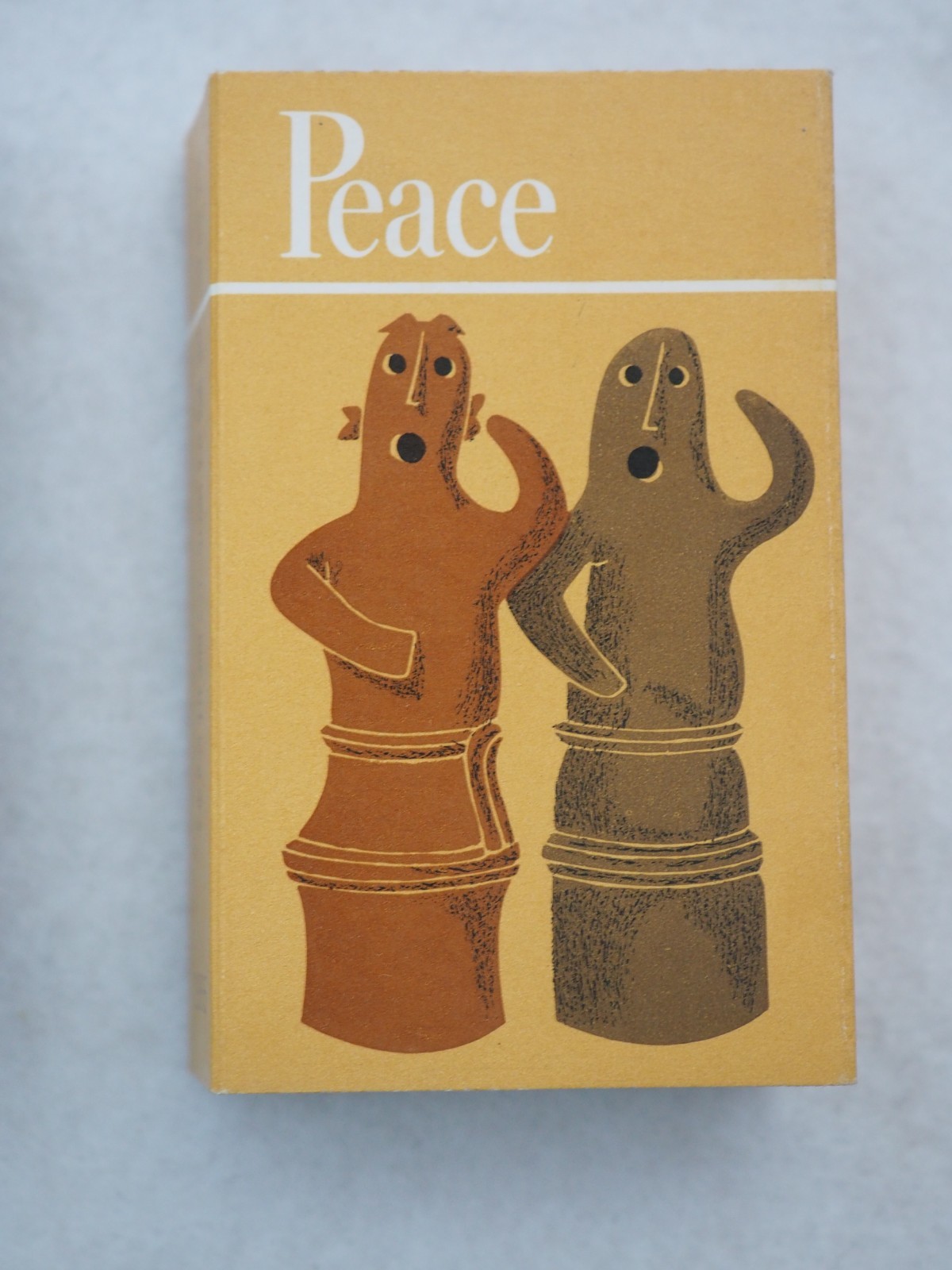 1960s Japanese Vintage Cigarette Package PEACE , 7 pcs, 16878