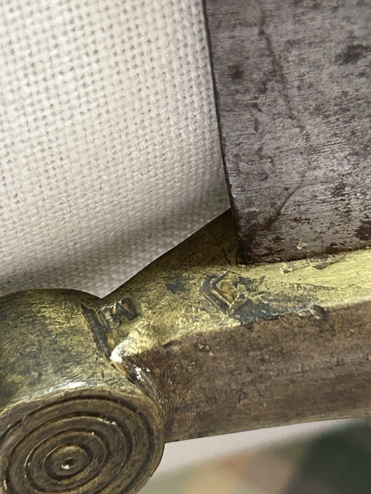 Antique US Civil War? French Artillery Short Sword W/Hallmarks