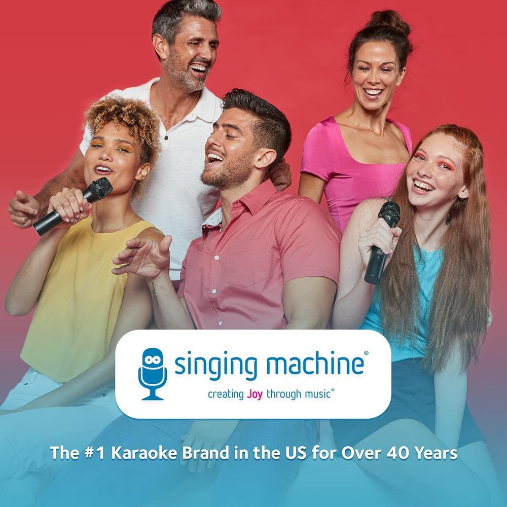Home Karaoke System with Portable Design and Multiple Connectivity Options