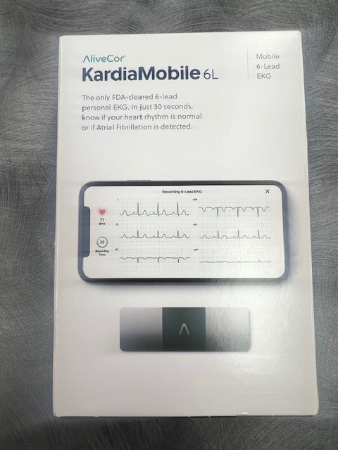 AliveCor KardiaMobile Personal EKG 6L - Wireless 6-Lead EKG Kardia Mobile