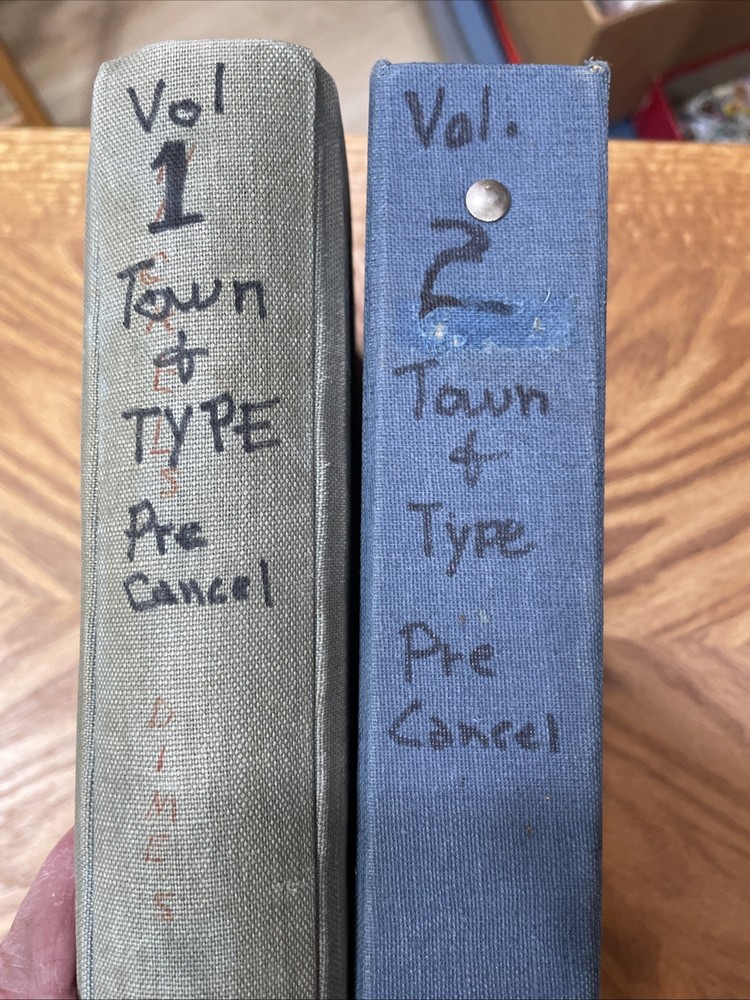 PSS Town And Type Catalog Of The United States And Territories 6th Ed; 2 Books