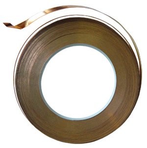 Studio Pro 7/32-Inch Silver Lined Copper Foil Tape Black