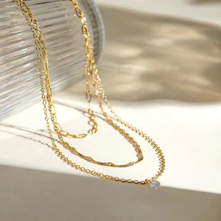 Layered Link Necklace