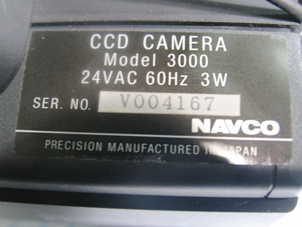One NAVOCO CCD Security Camera mdl#3000 , w/6mm lens