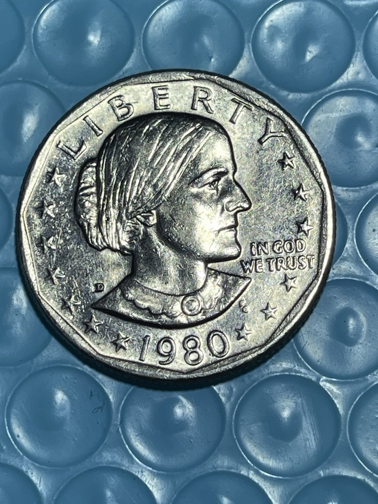 1980 D Susan  B Anthony Dollar Denver