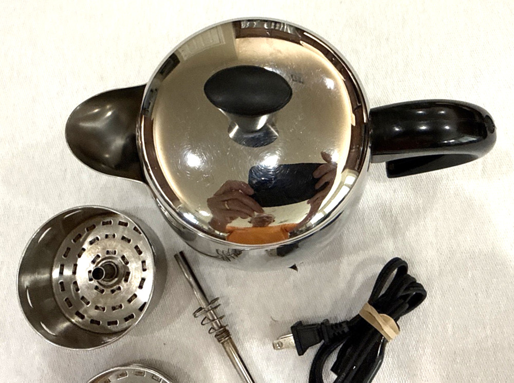 Farberware 134B Superfast Automatic 2-4 Cup Electric Coffee Percolator Complete