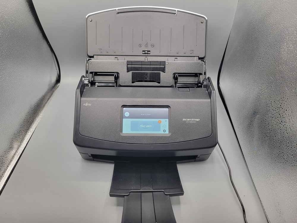 Fujitsu ScanSnap iX1500 Color Duplex Document Scanner with Touch Screen, Cables