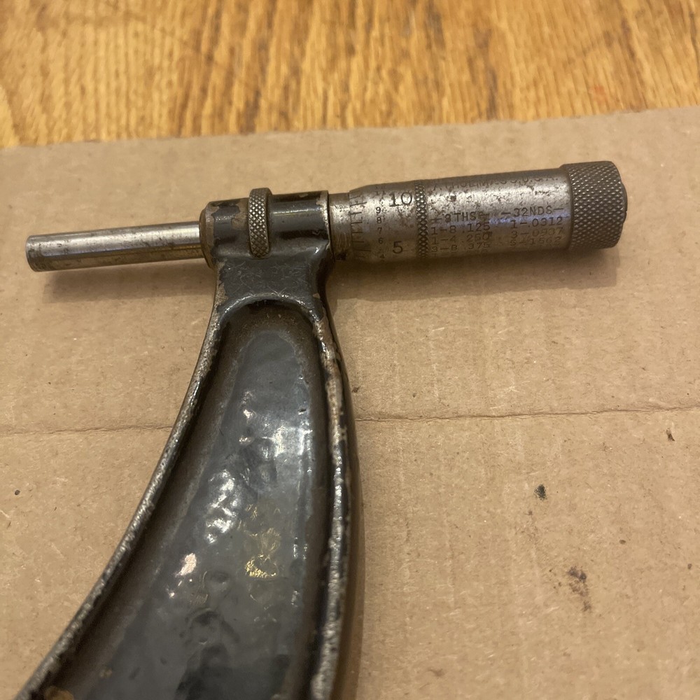 Starrett No.436, 8-9" Outside Micrometer