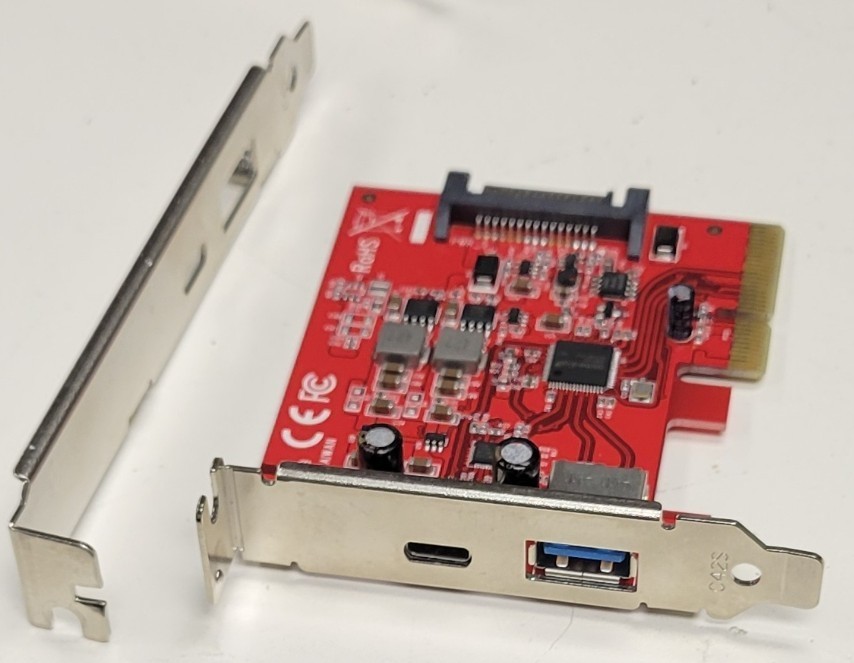 StarTech 10Gbps PCI-E USB/USB-C Adapter Card PEXUSB311AC3