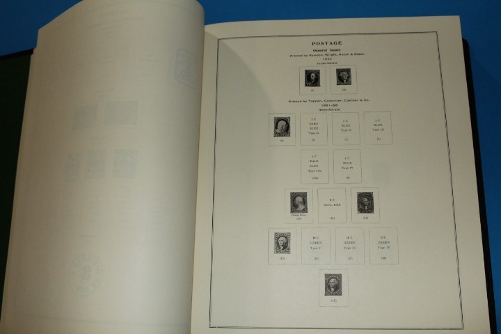 United States Scott National Album Page 2 post 1845-1970 BlueLakeStamps Useful!