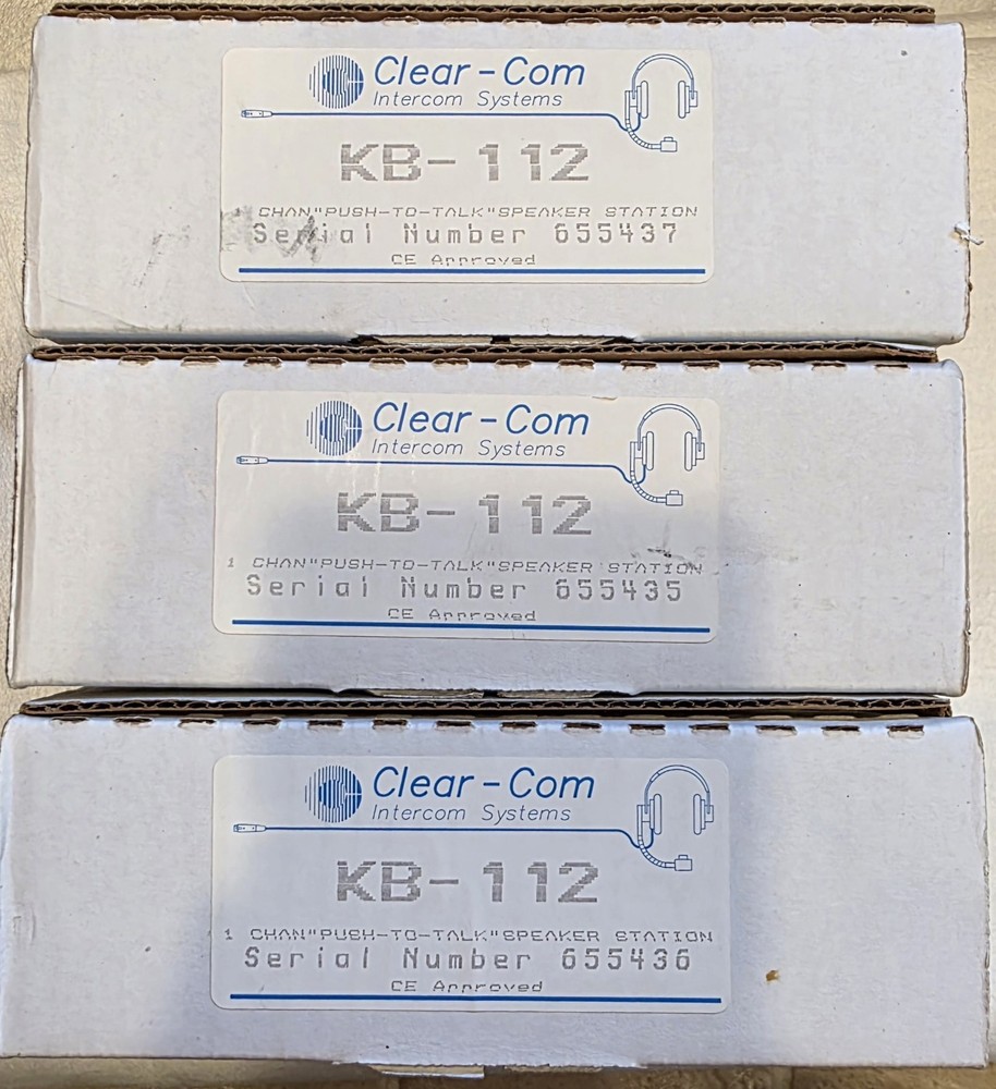 Clear-Com KB-112 Intercom Speaker Station
