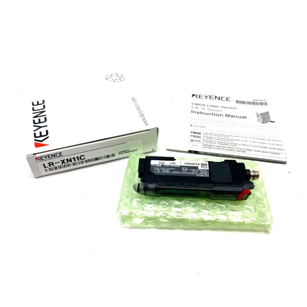 Keyence LR-XN11C Laser Amplifier Main Unit M8 Connector Type