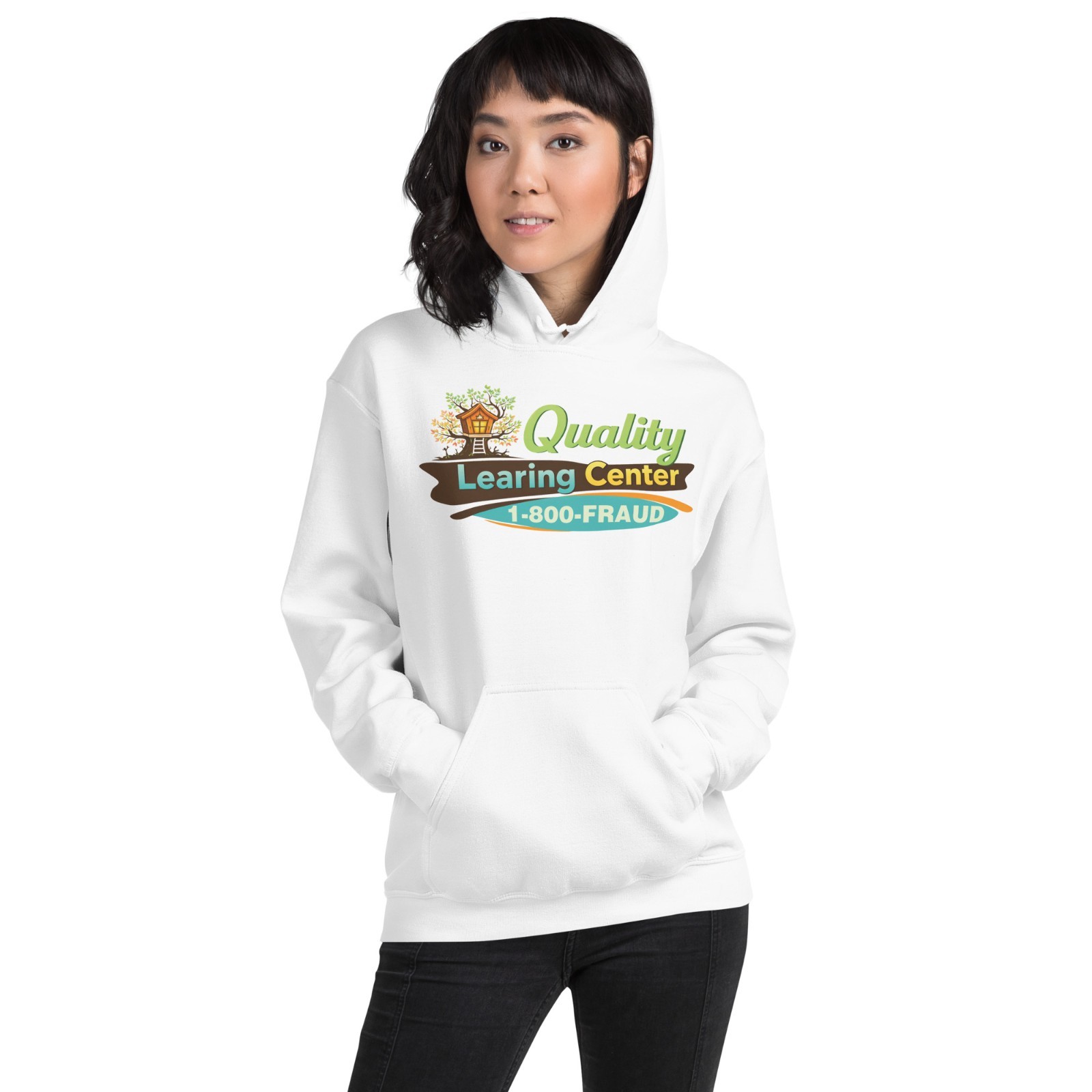 Quality Learing Center - 1-800 FRAUD Minnesota Funny Pop Culture Unisex Hoodie