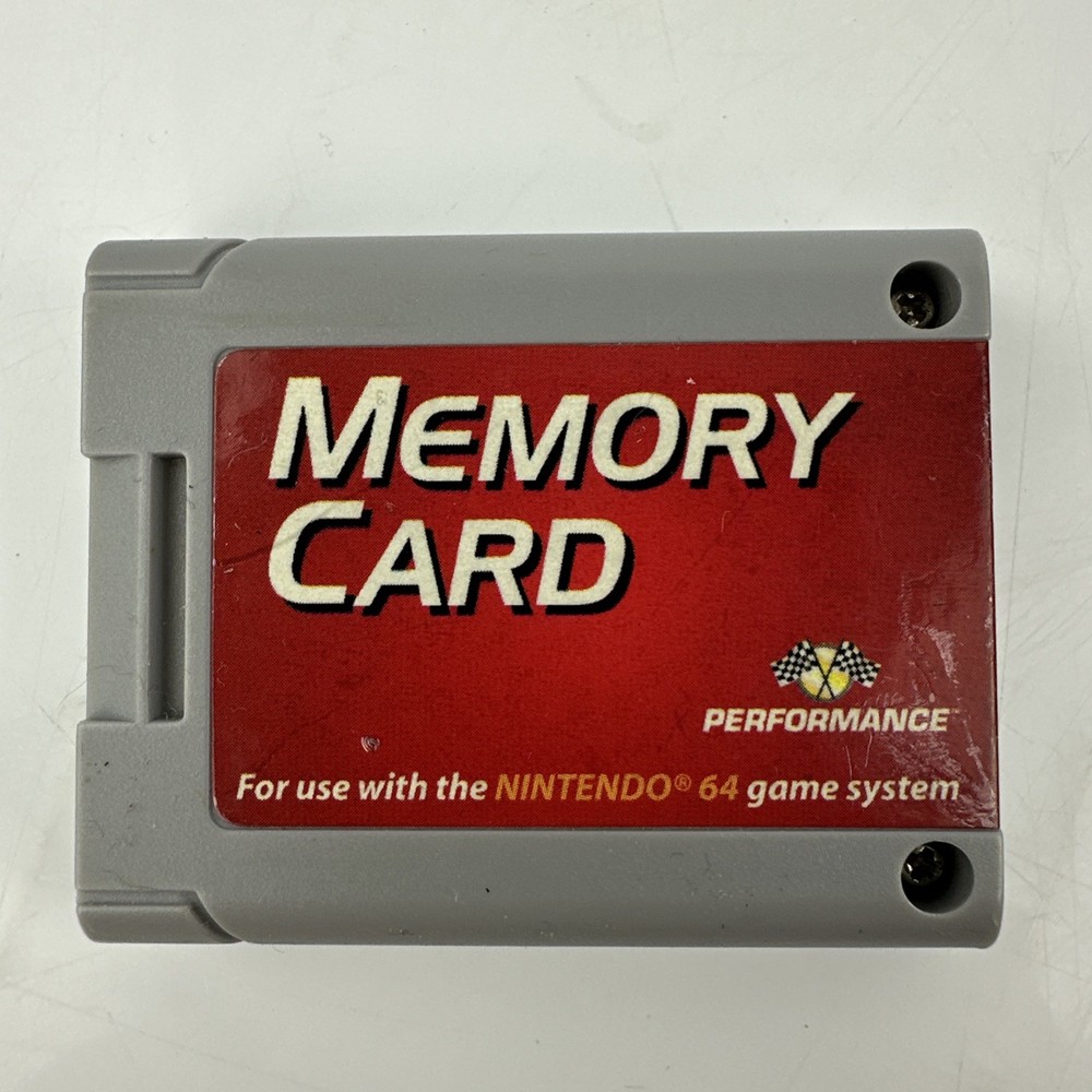 Nintendo 64 N64 Memory Card Controller Pak by Performance P-302 Tested