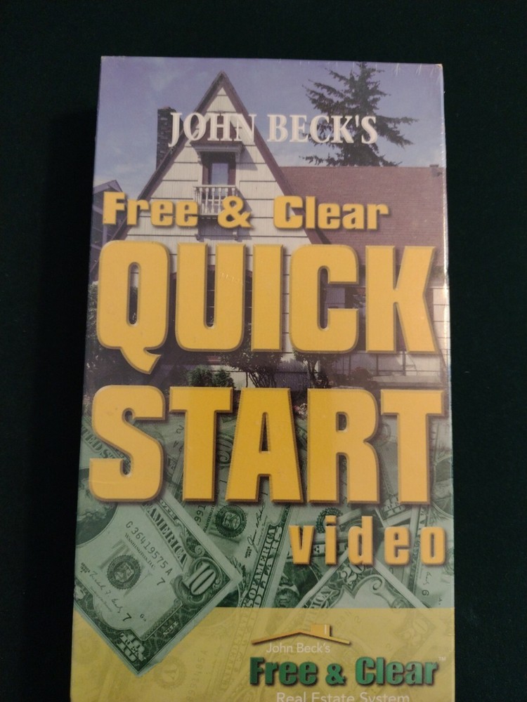 John Beck’s Free & Clear Quick Start Video VHS