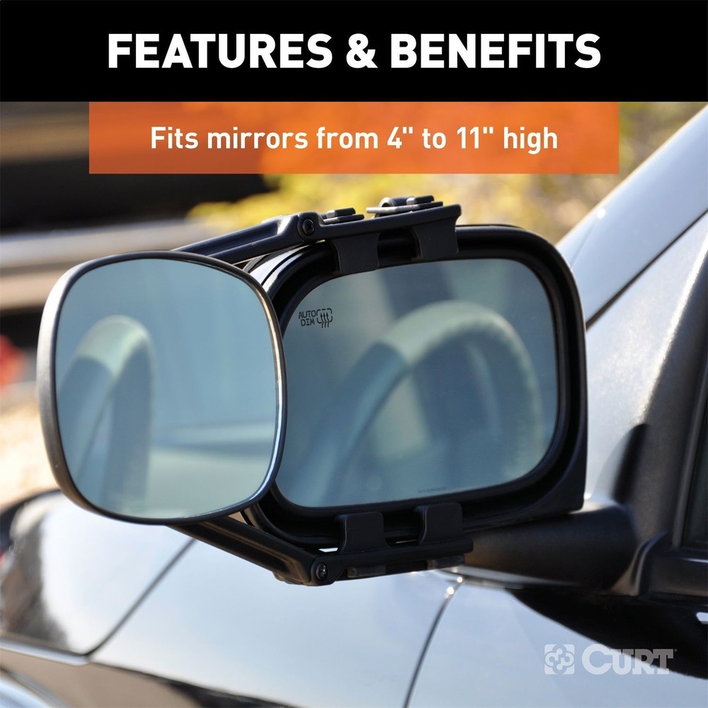 Towing Mirror Curt Manufacturing 20002 CURT MFG INC. 20002