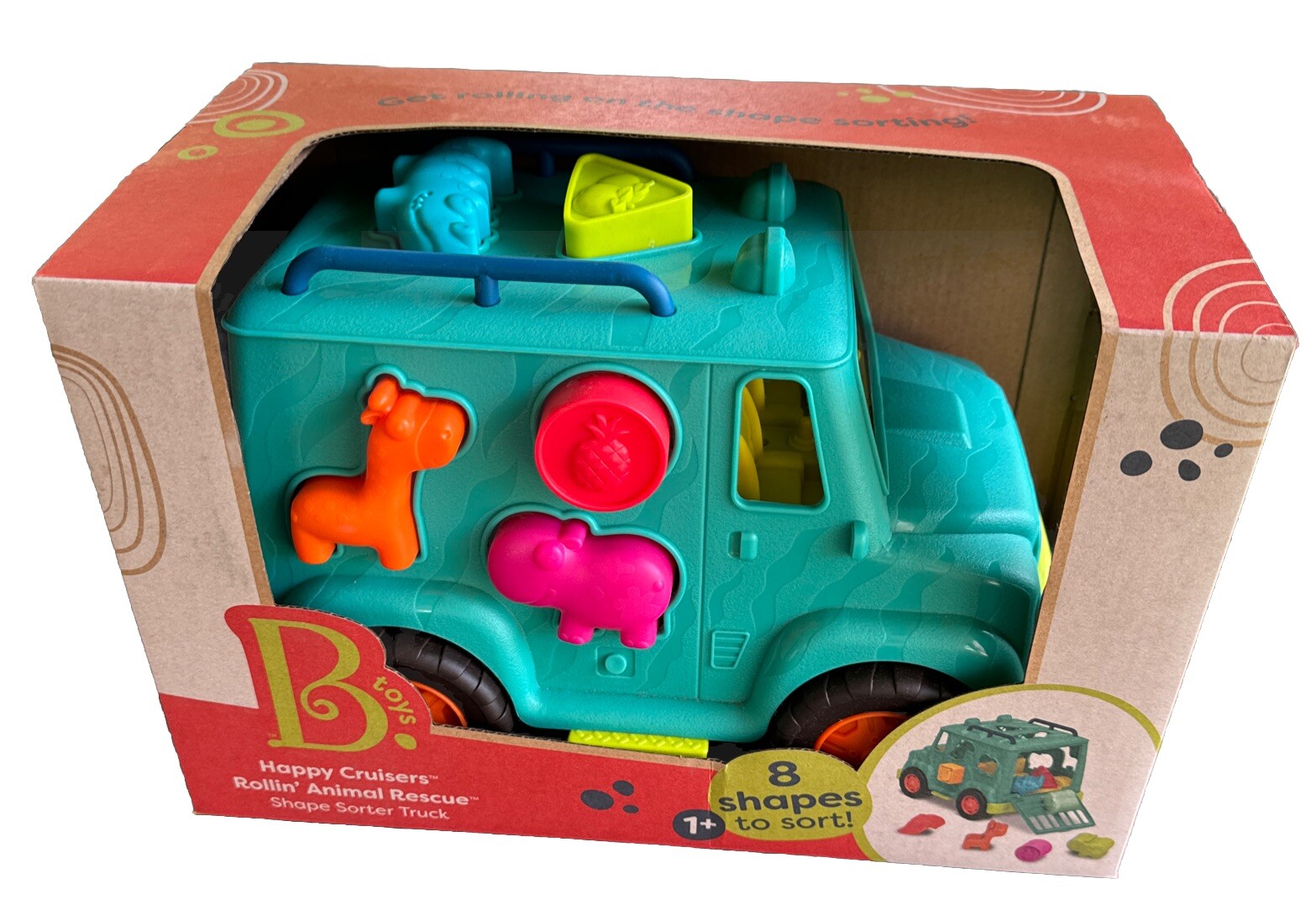 Animal Rescue Shape Sorter Truck - Happy Cruisers Rollin' Animal Rescue R4C