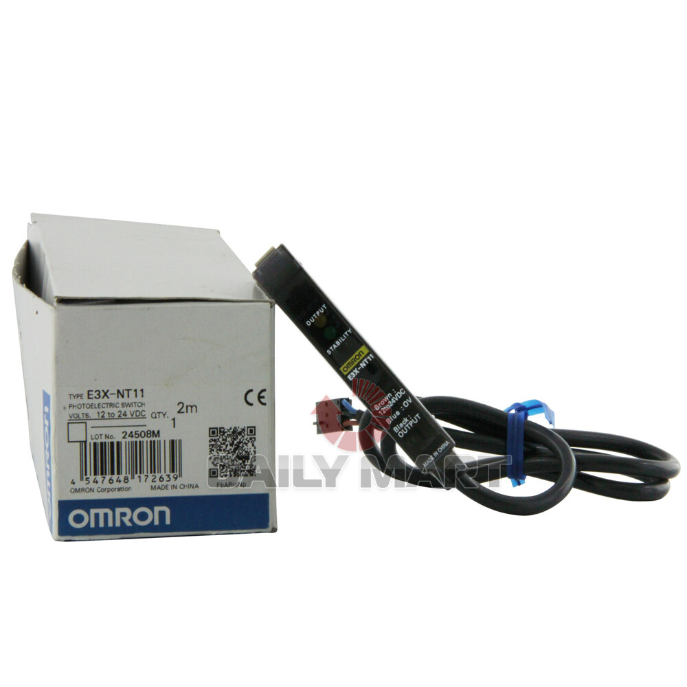New In Box OMRON E3X-NT11 Fiber Optic Sensor