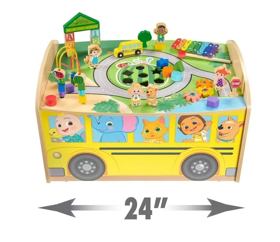 Wooden Cocomelon Activity Table