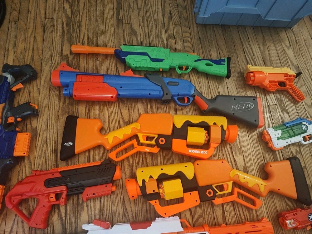 Huge Nerf Mod Lot 15 Blasters