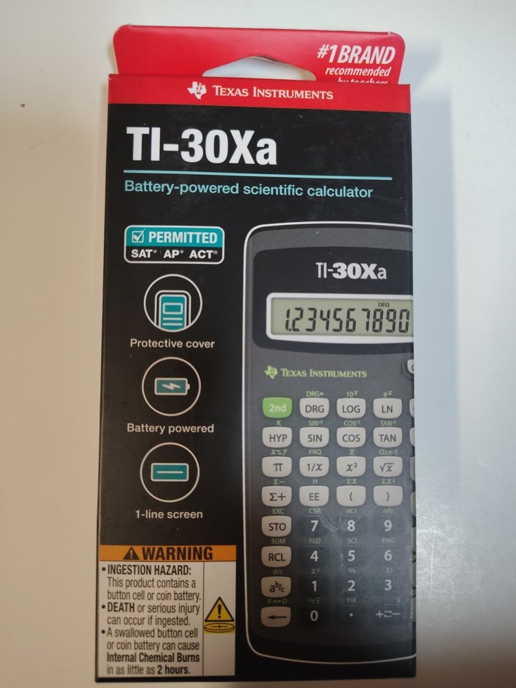 Texas Instruments TI-30Xa Scientific Calculator