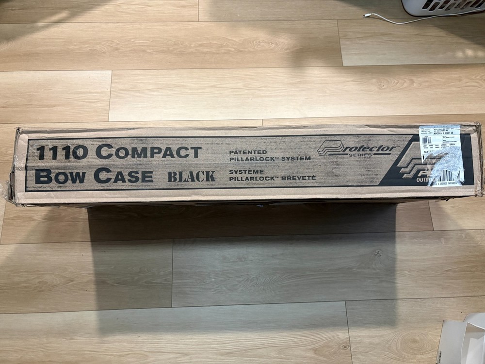 Plano Protector Compact Bow Case, Black, Archery Storage New