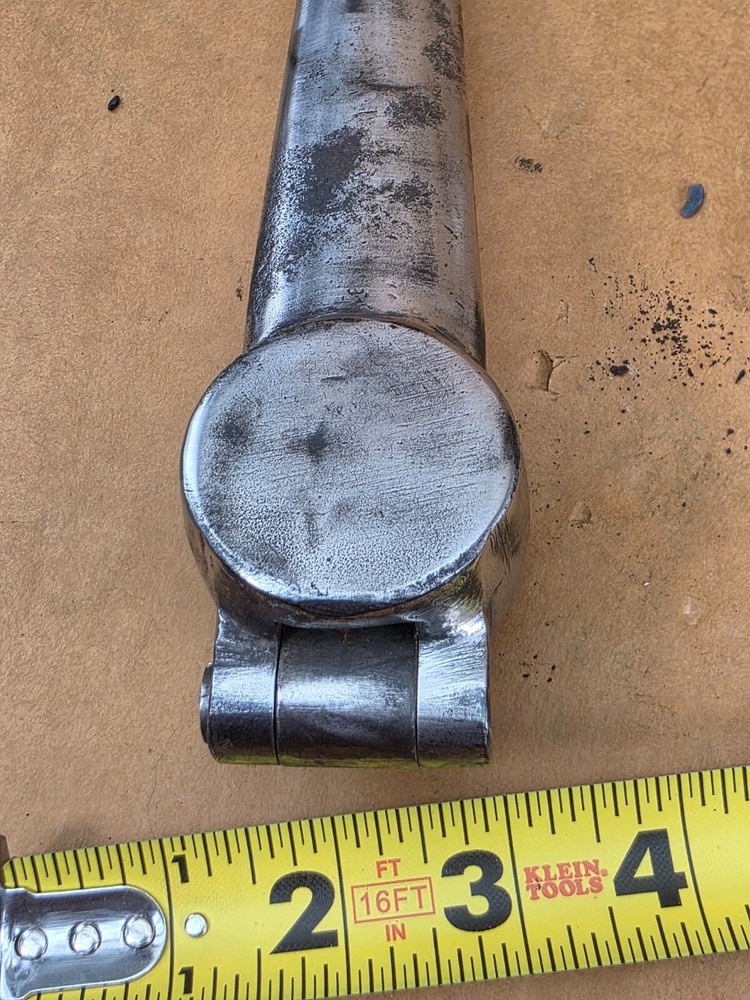 Milling Machine Knee Crank Handle & Swivel, MFG. UNKNOWN 38 SPRING LOADED