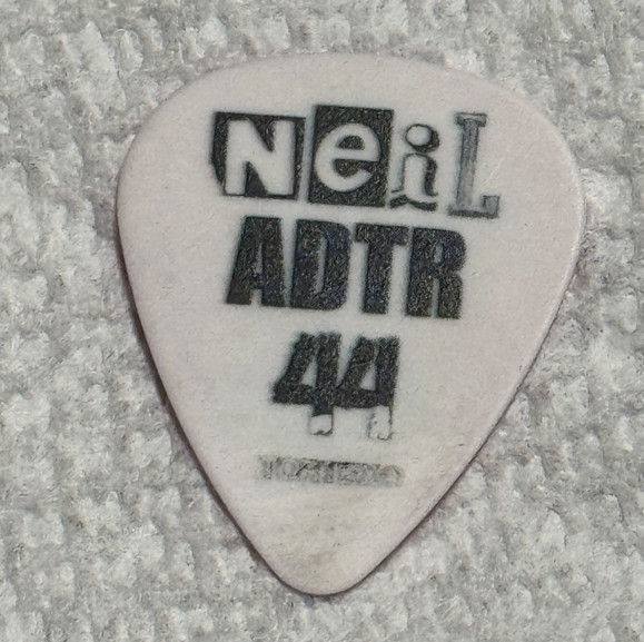 A Day to Remember Neil Westfall Tour Guitar Pick Hello Kitty Skateboarding ADTR