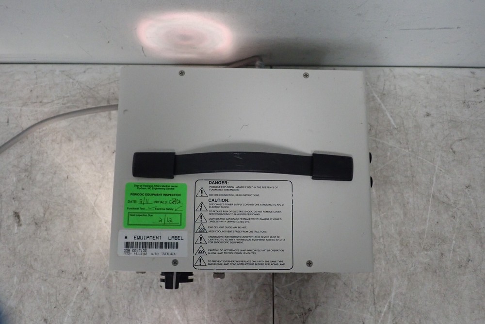 ESI Electro Surgical Cuda Fiberoptics Model HLS-150 Halogen Light Source