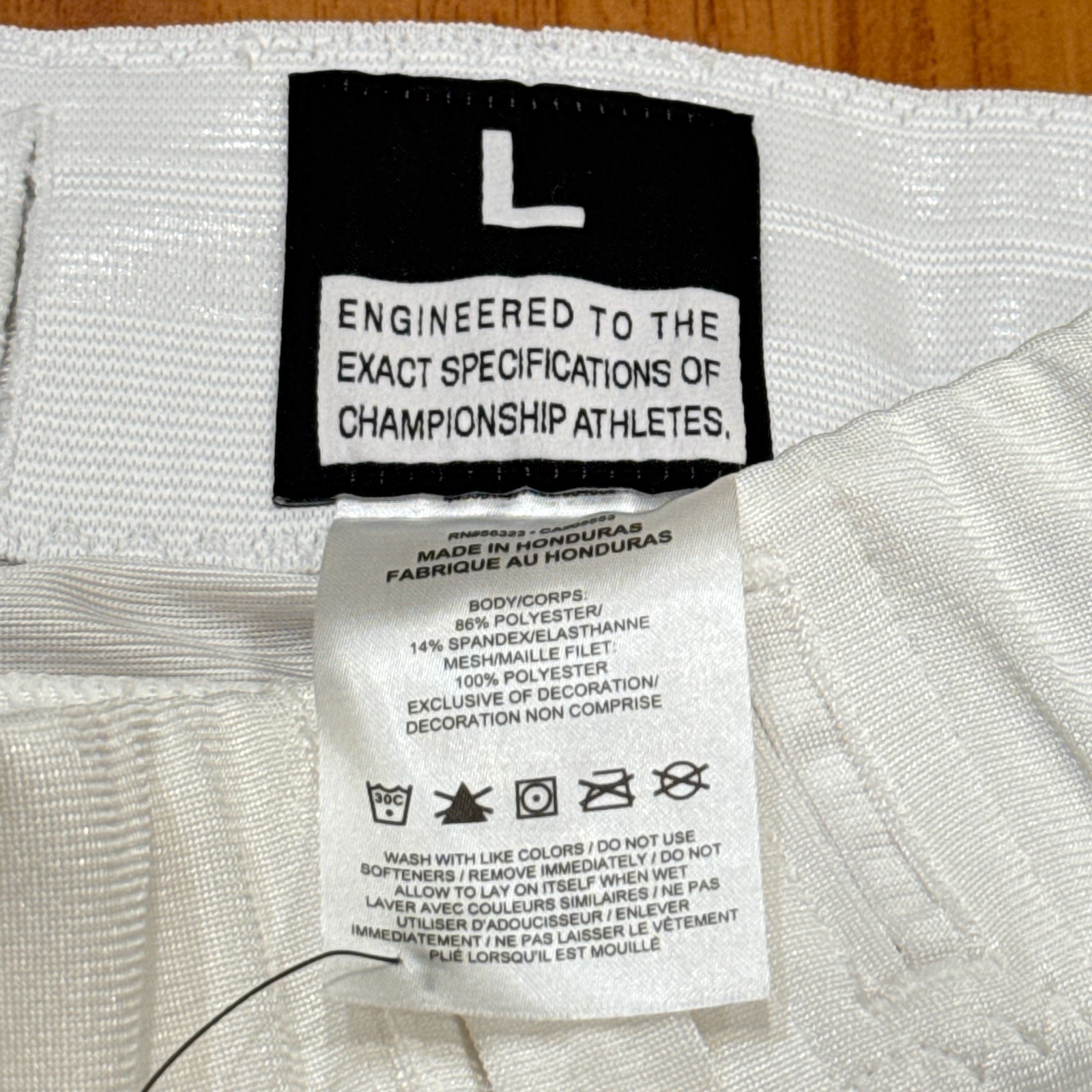 Nike Vapor Untouchable Football Pants White. Pads/Belt Not Included SZ L BNWT