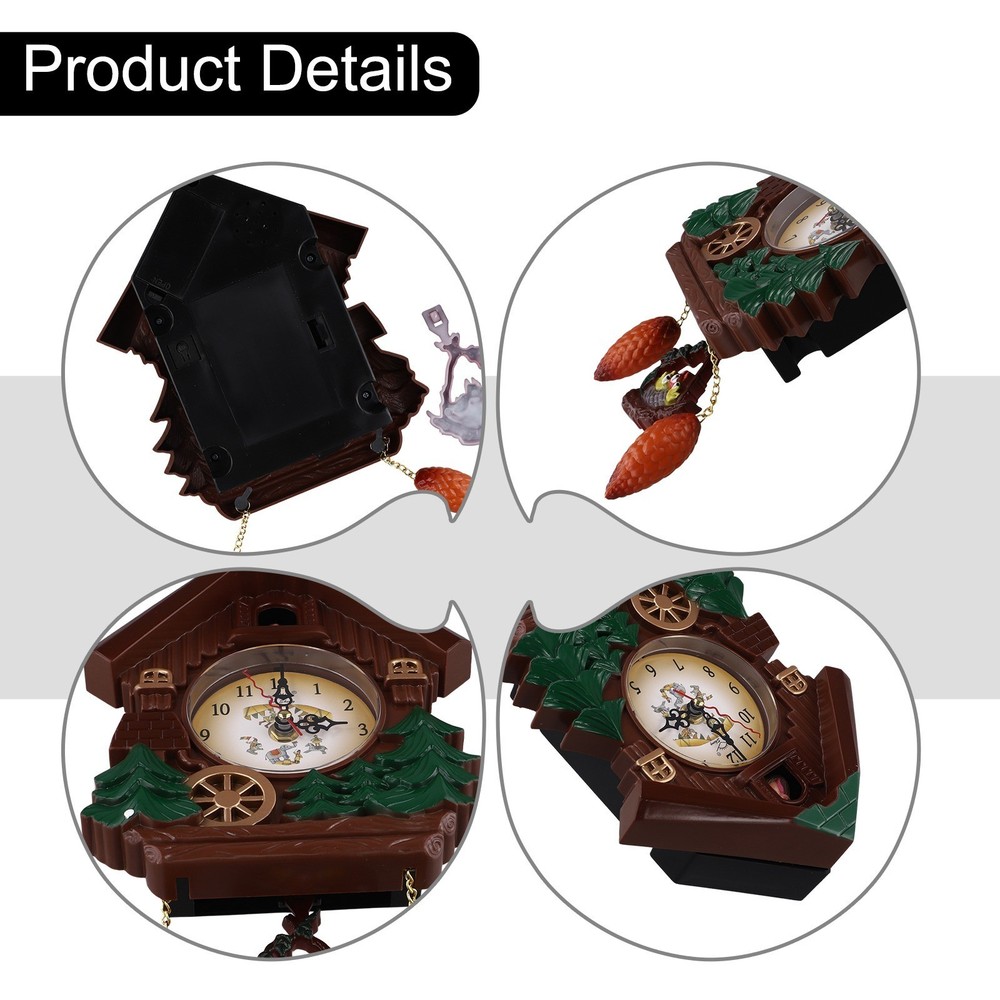 Alarm Clock Wall Clocks Timekeeping Wall-mounted Creative Cuckoo Sound
