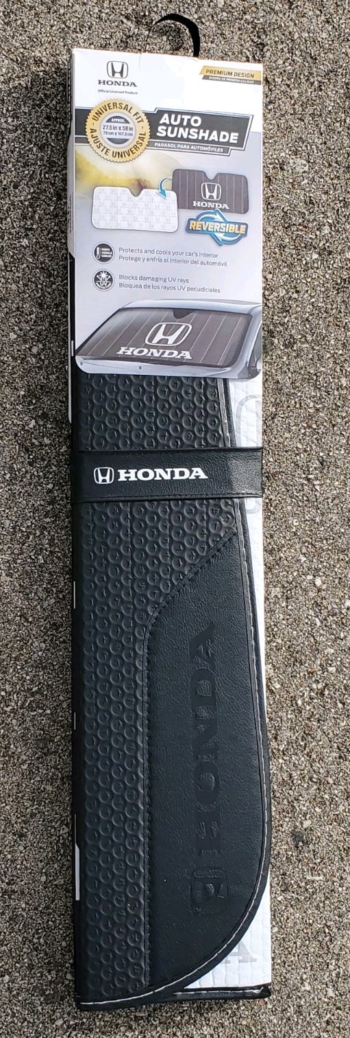 Honda Windshield Sun Shade Black Foldable Accordion Sunshade NEW *FREE SHIPPING*