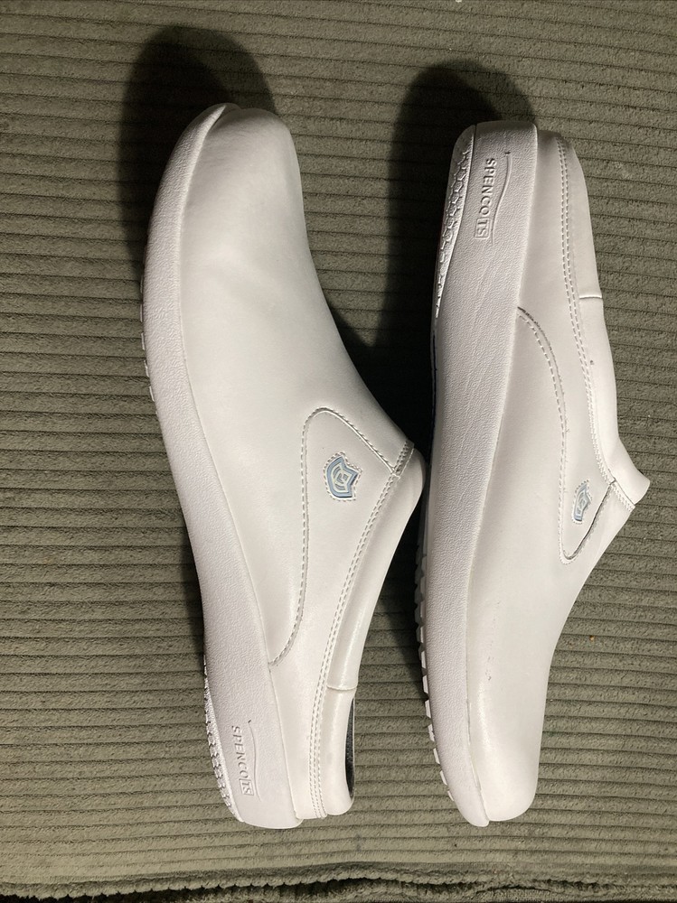 Spenco White Slip-on’s