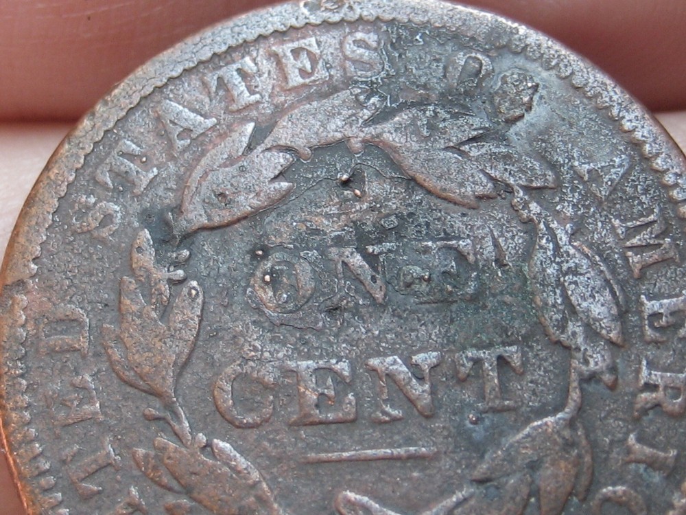 1838 Matron Head Large Cent Penny- Fine Details
