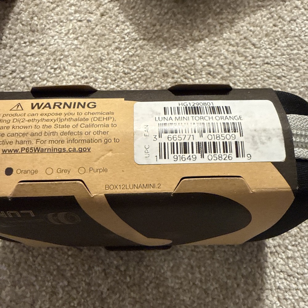 Apeks luna mini dive light Orange