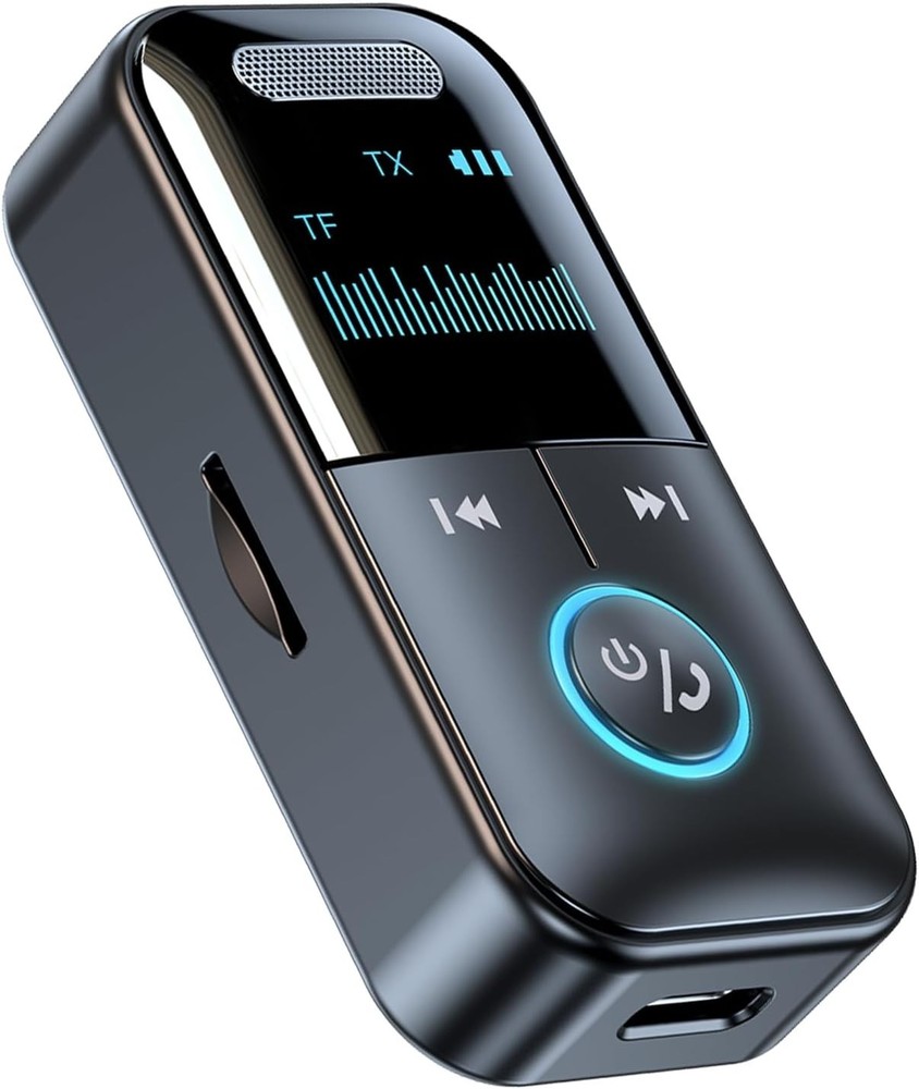 4In1 Bluetooth Audio Adapter Wireless Receiver Transmitter MP3 Player 3.5mm Aux