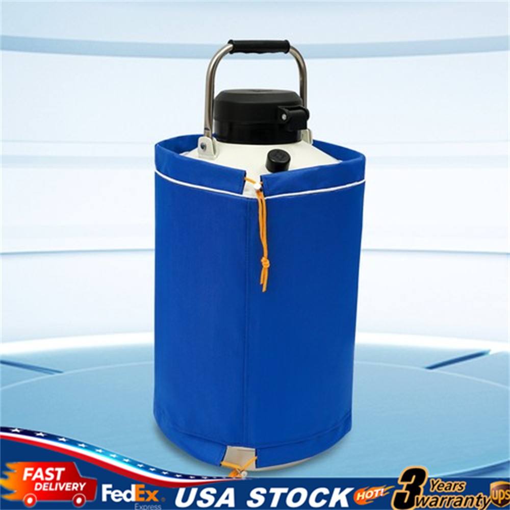 10L Liquid Nitrogen Tank Nitrogen Cryogenic Container Liquid Nitrogen Container