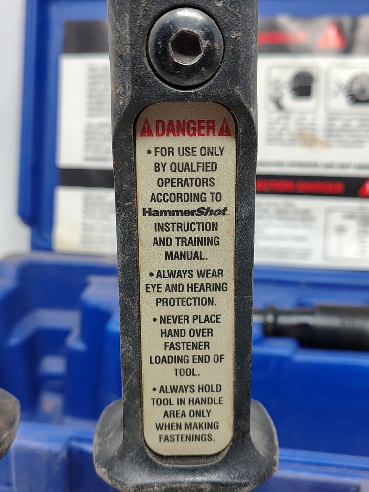 Powder Actuated Tool Ramset Bundle w/ Duo-Fast DF-27, Hammers, Pins Case