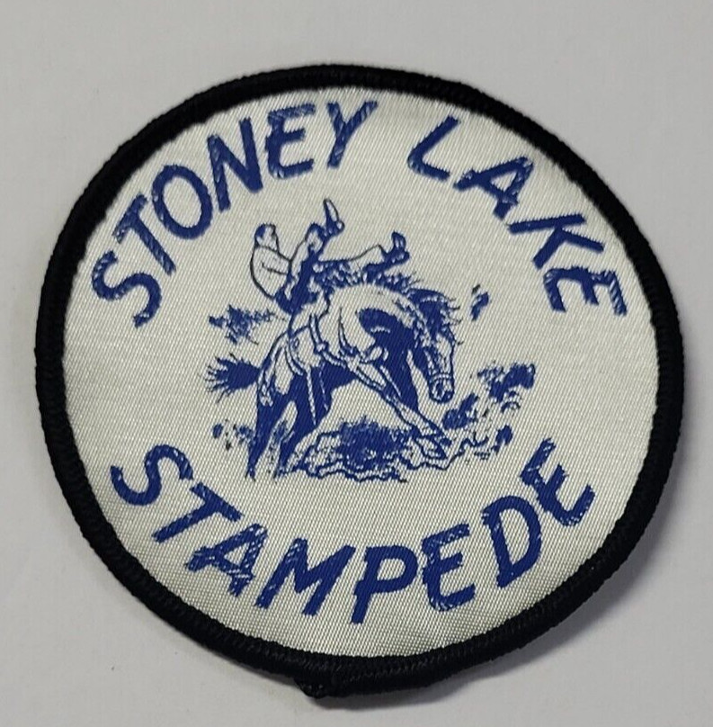 Stoney Lake Stampede Patch 3" Alberta Canada Rodeo