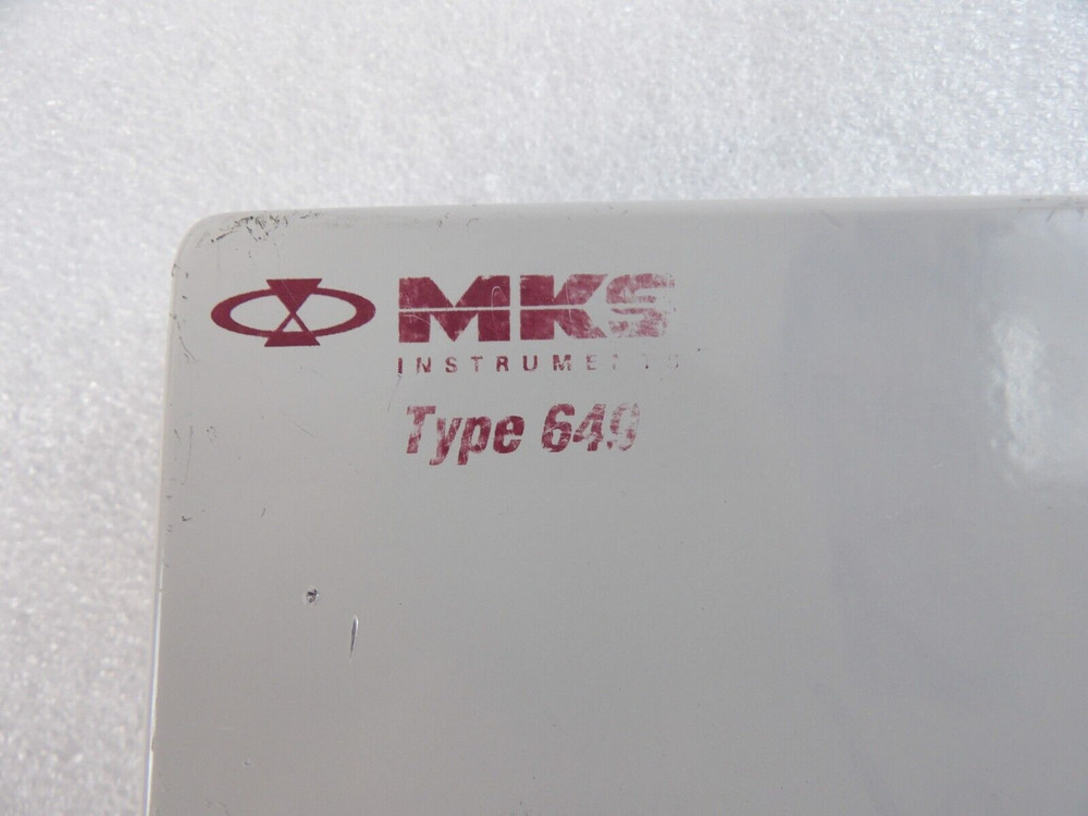 MKS Instruments 649A12T11CAVR Pressure Controller Type 649 Working Spare