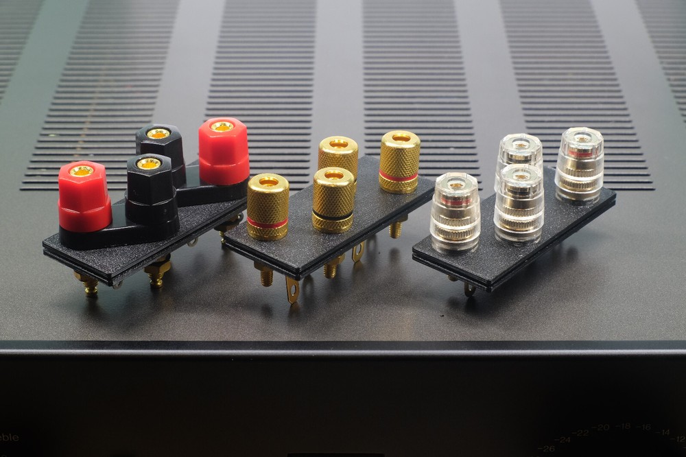 Rotel RX-604 speaker terminal upgrade kit
