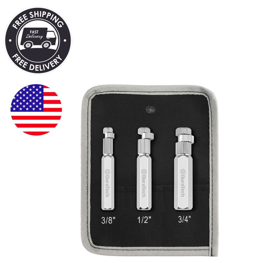 Internal Pipe Wrench Set - Precision Tools for 3/8", 1/2", 3/4" Pipes