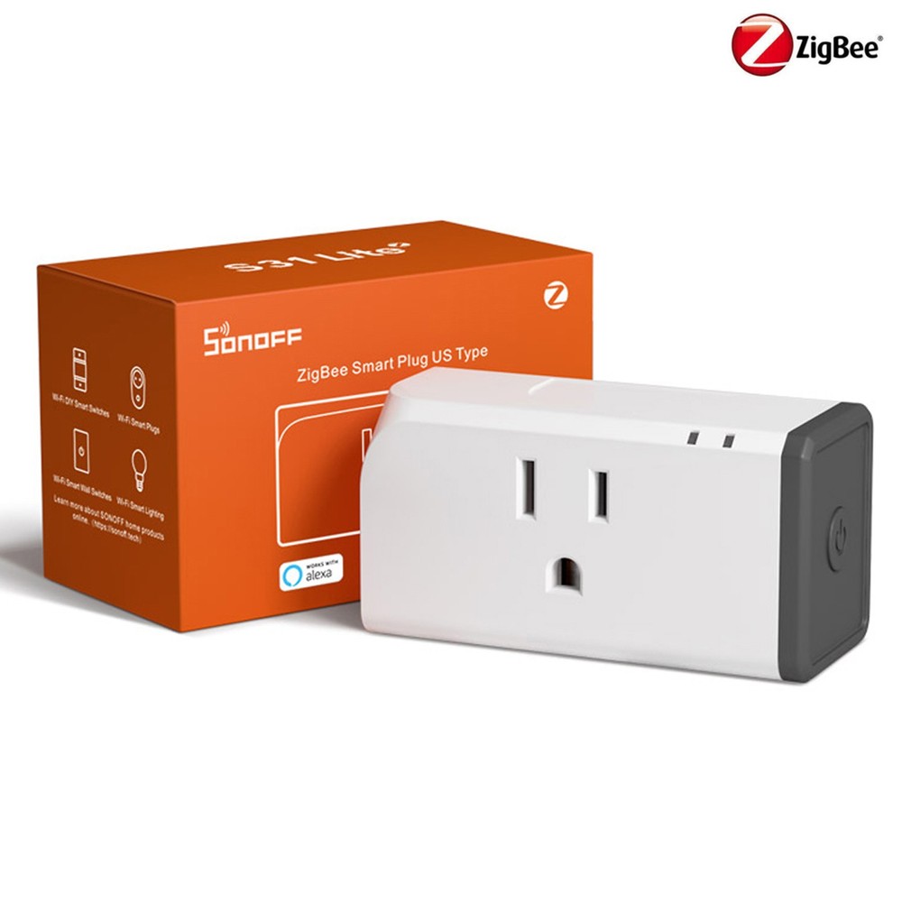 SONOFF Smart Plug Switch 15A 1800W Outlet Power Socket S31 Lite Zigbee Repeater