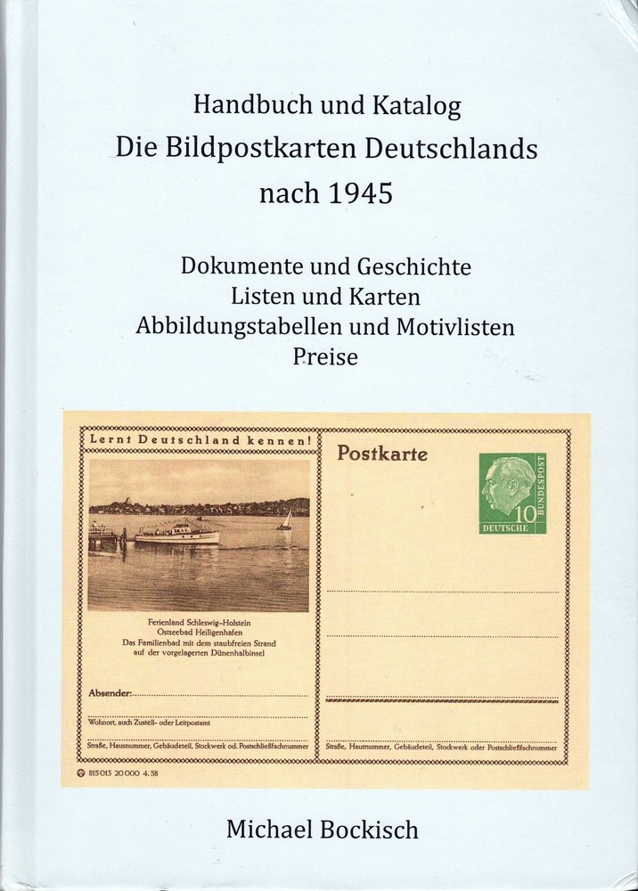 Book  2012 HANDBUCH UND KATALOG DIE BILDPOSTKARTEN DEUTSCHLAND NACH 1945