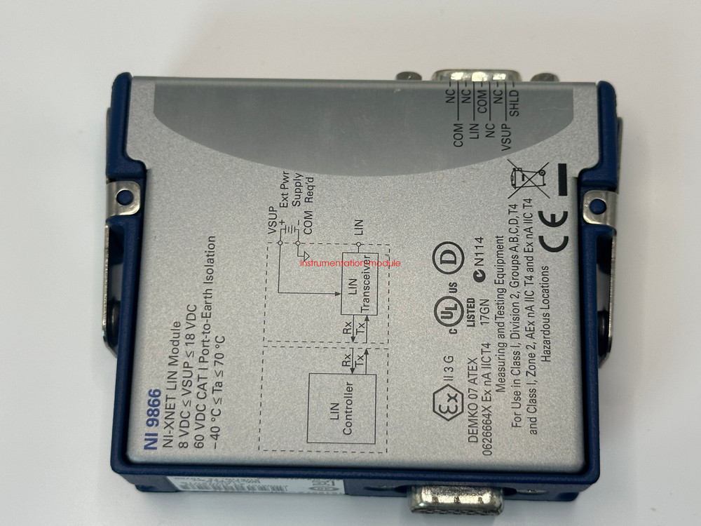 NI 9866 C-Series Module. 1-Port LIN Interface Module Test passed spot