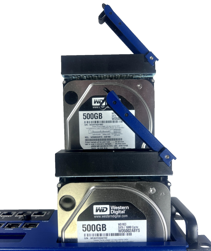 IMPERVA x2500 SecureSphere 4-Port G/BIT NETWORK SECURITY APPLIANCE