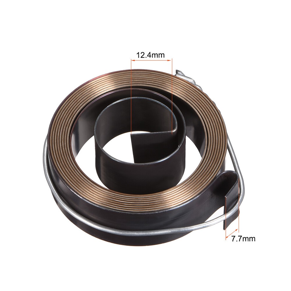 Drill Press Spring Quill Feed Return Coil Spring Assembly 1540mm 52x16x0.7mm