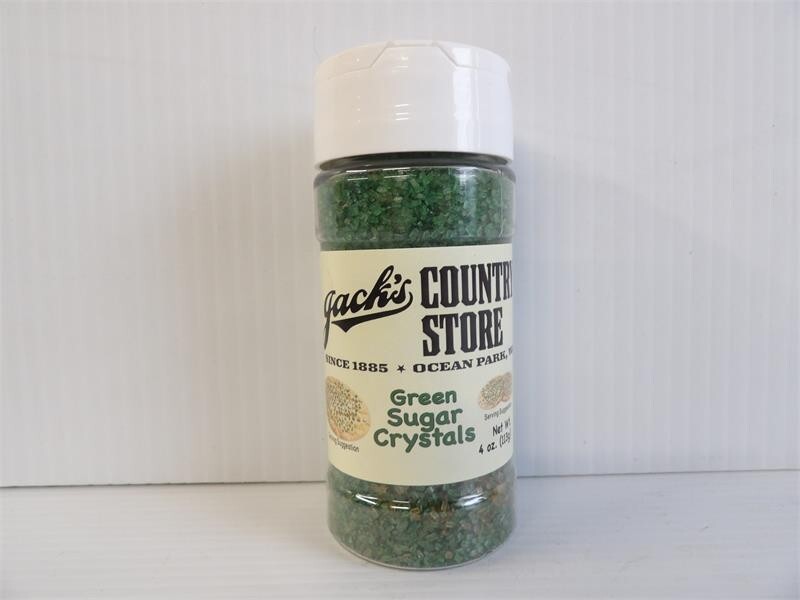 Jack's Green Sugar Crystals, 4 oz.