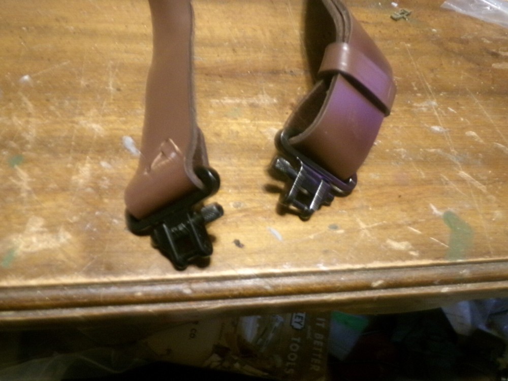 new leather shoulder straps