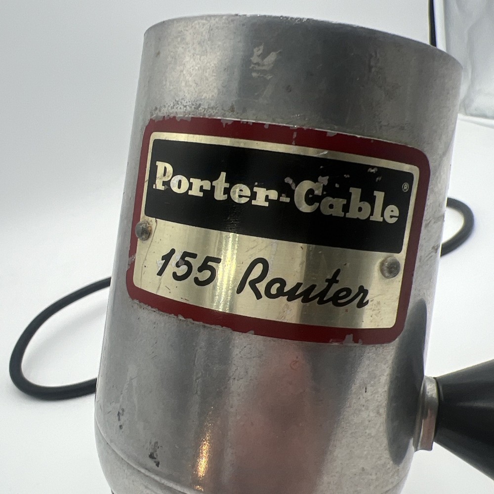 Porter&Cable Model 155 Vintage Router TESTED